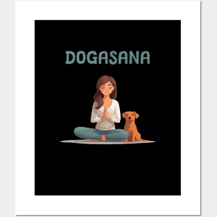 Dogasana Posters and Art